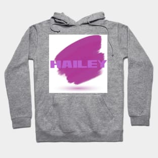 Fall Purple Hailey Design Hoodie